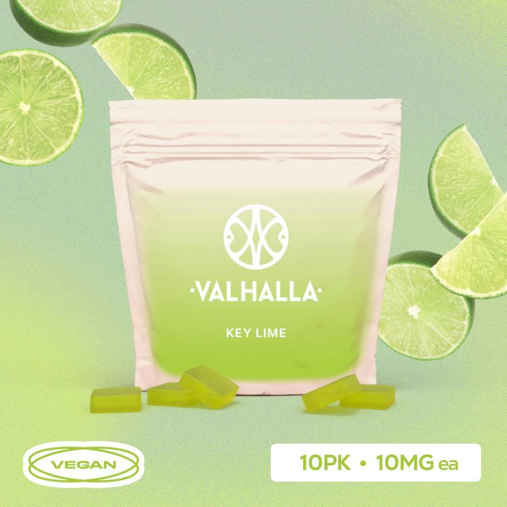 Valhalla KEY LIME | SOFT LOZENGES 2.0 | 10-PACK | 100MG