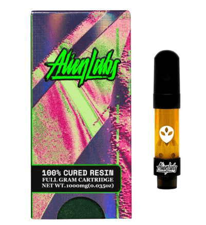 Alien Labs Blueberry Bacio Cured Resin Cartridge 1G