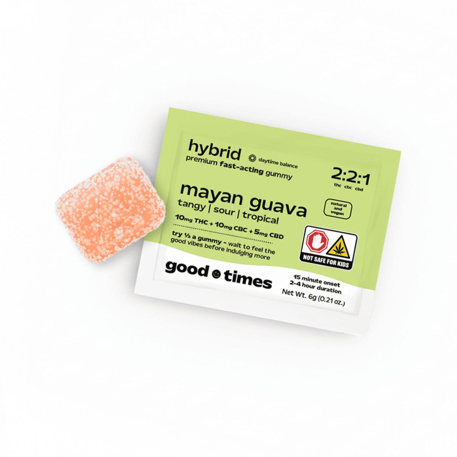 good times Mayan Guava | 2:2:1 THC:CBC:CBD | 1pk