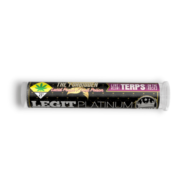Legit Labs The Forbidden x 2pk Infused Platinum Pre-Roll (Legit Gold)