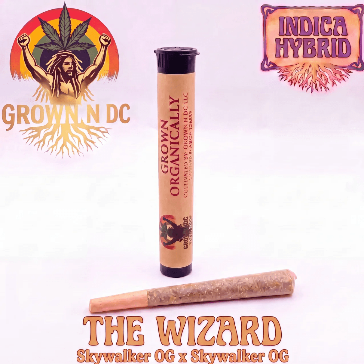 grown n dc The Wizard | Pre Roll (3 Pack)