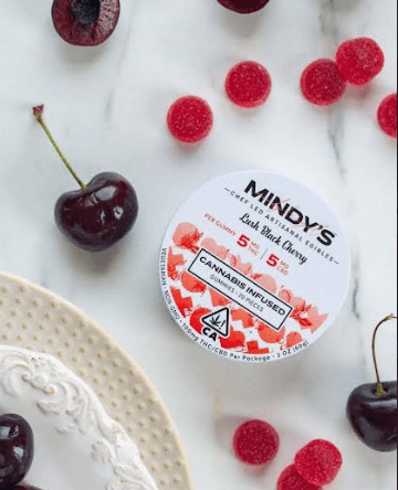 Mindy's Edibles Gummies | Lush Black Cherry 1:1 THC:CBD | 20pk