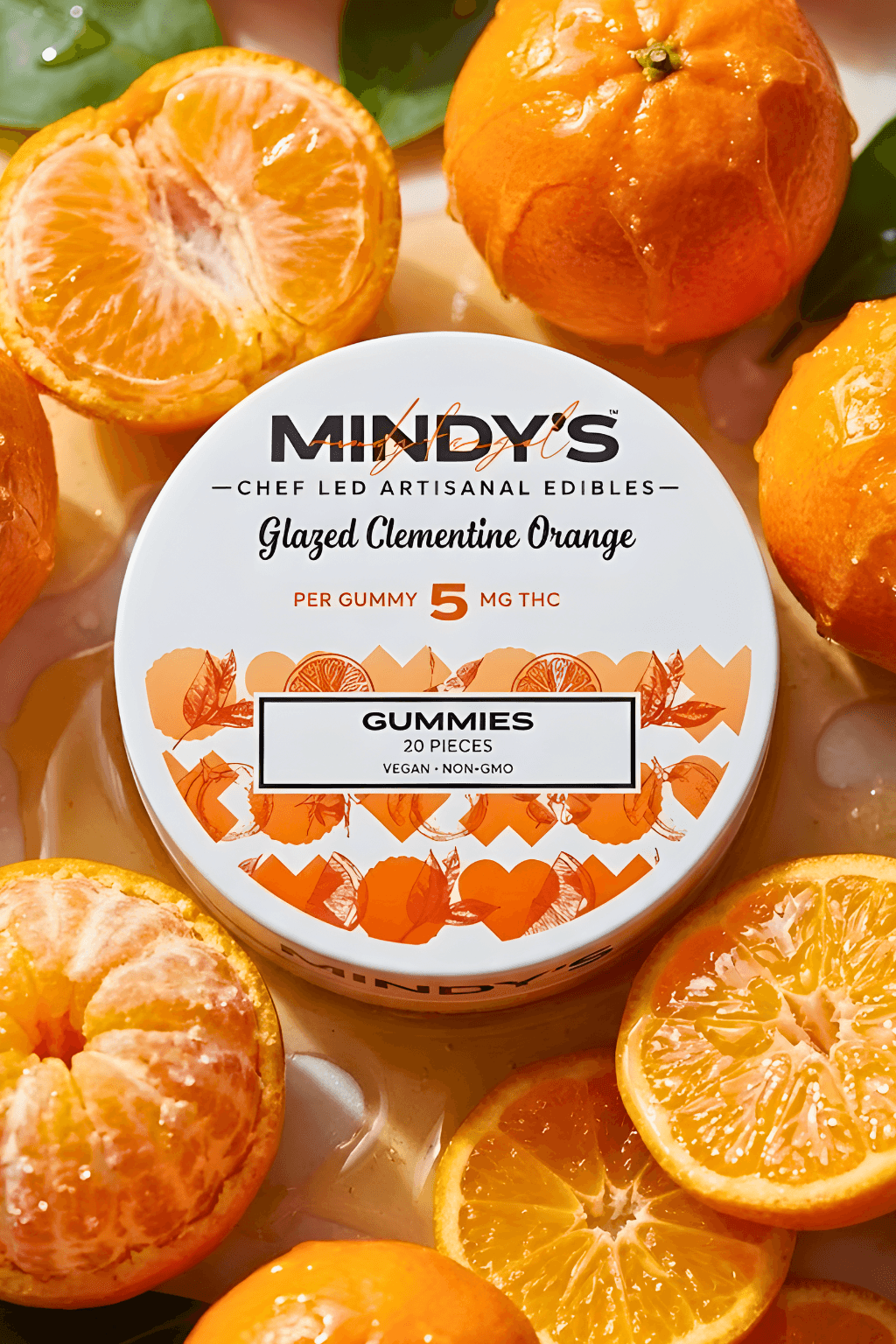 Mindy's Edibles Glazed Clementine Orange | Gummies | 100mg
