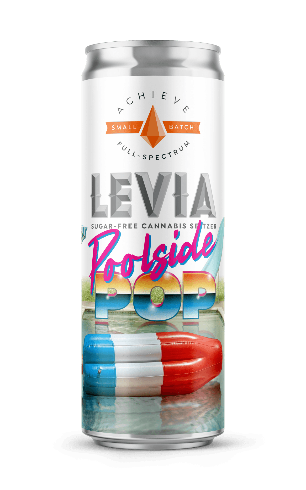 LEVIA Poolside Pop Achieve Seltzer | 5mg Beverages