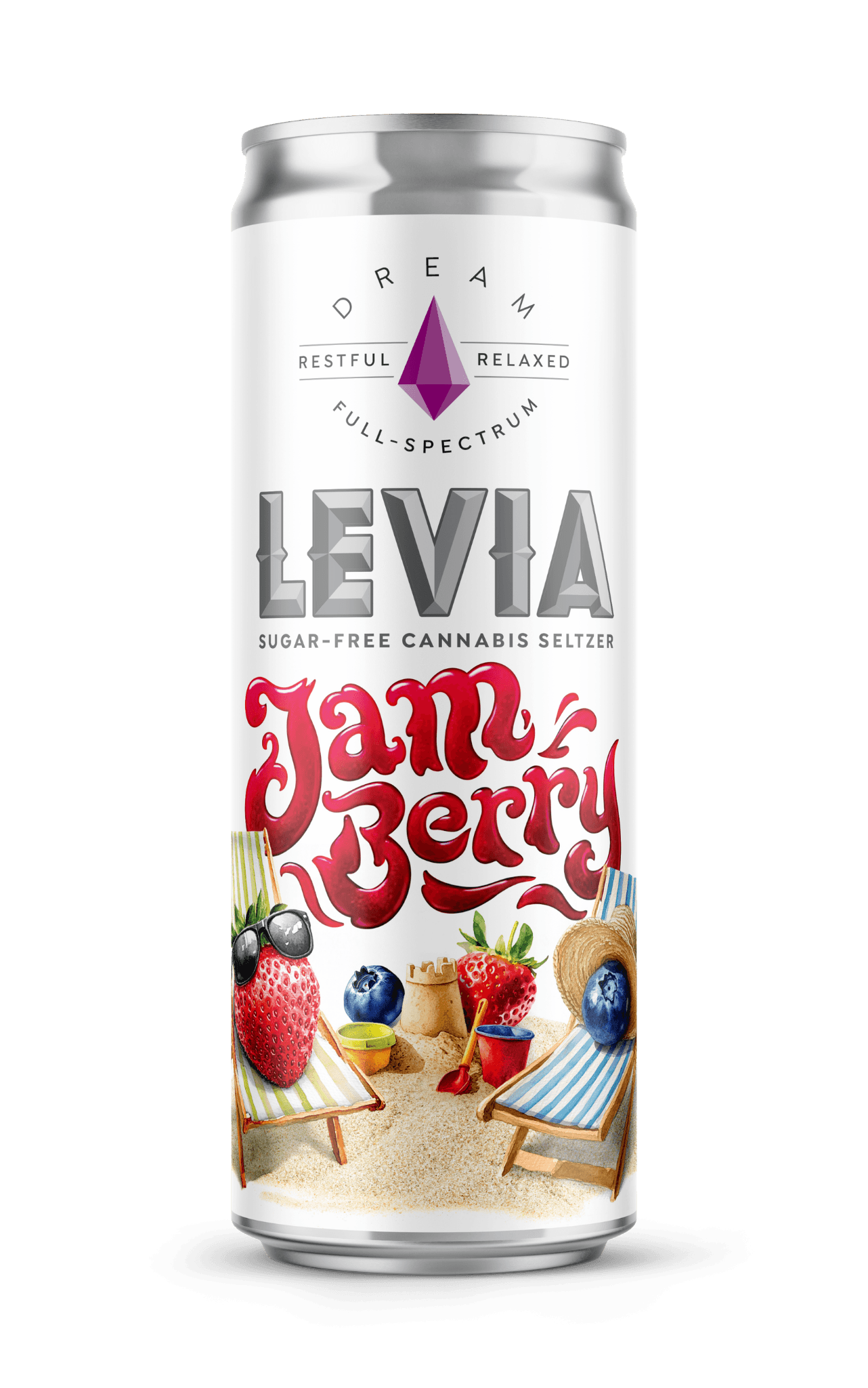 LEVIA Jam Berry Dream Seltzer | 5mg