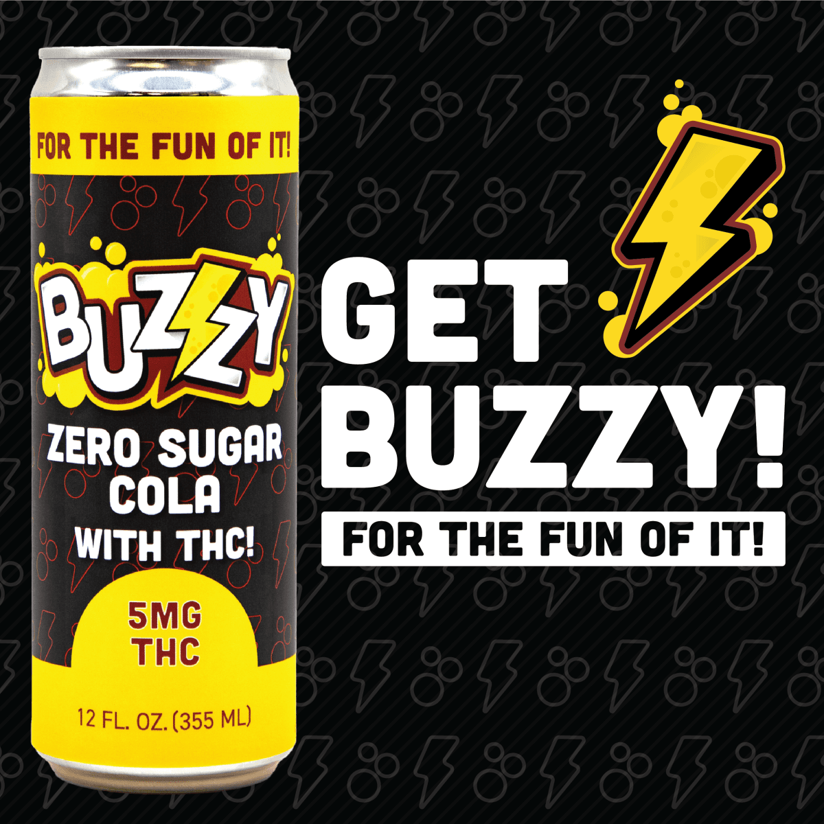 Buzzy Zero Sugar Cola | Buzzy