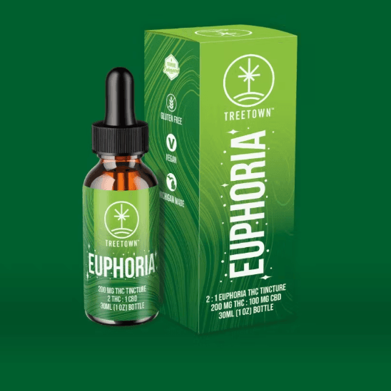 Treetown Cannabis Treetown 200mg Tincture - Euphoria 2:1 (THC:CBD) Tinctures