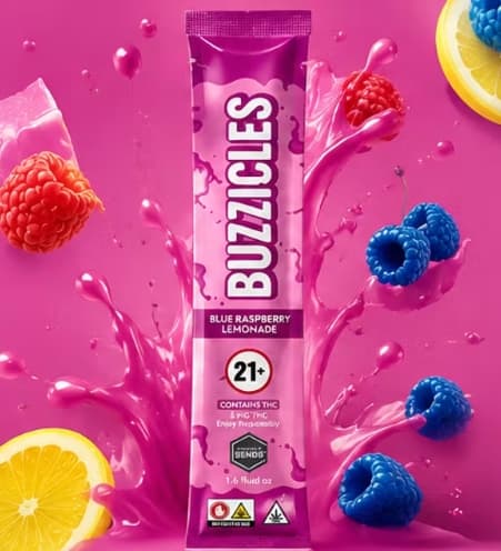 Buzzicles Blue Raspberry Lemonade (H) Ice Pop | 5mg