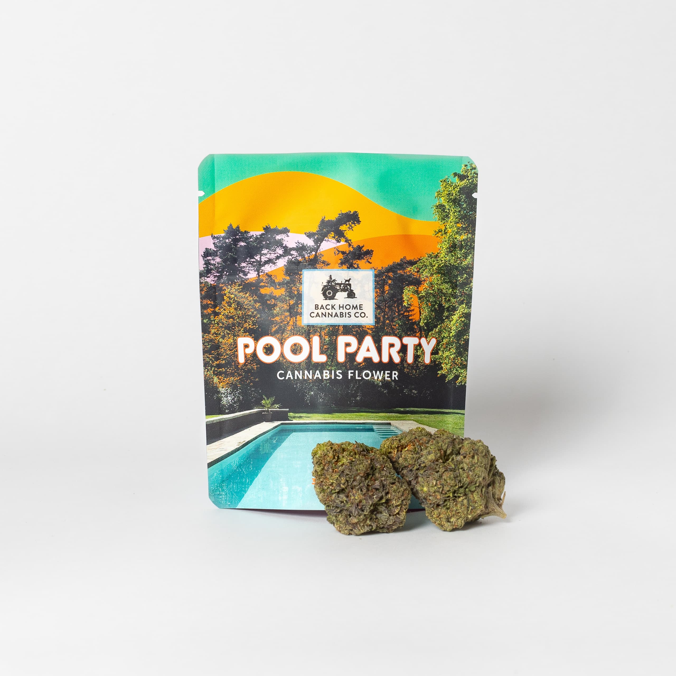 Back Home Cannabis Co. Pool Party PINEAPPLE EXPRESS
