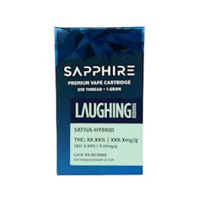 Sapphire Laughing Buddha