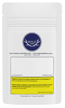 Wyld CBD Real Fruit Elderberry 5:1 CBD/CBN Gummies | I 30-Pack