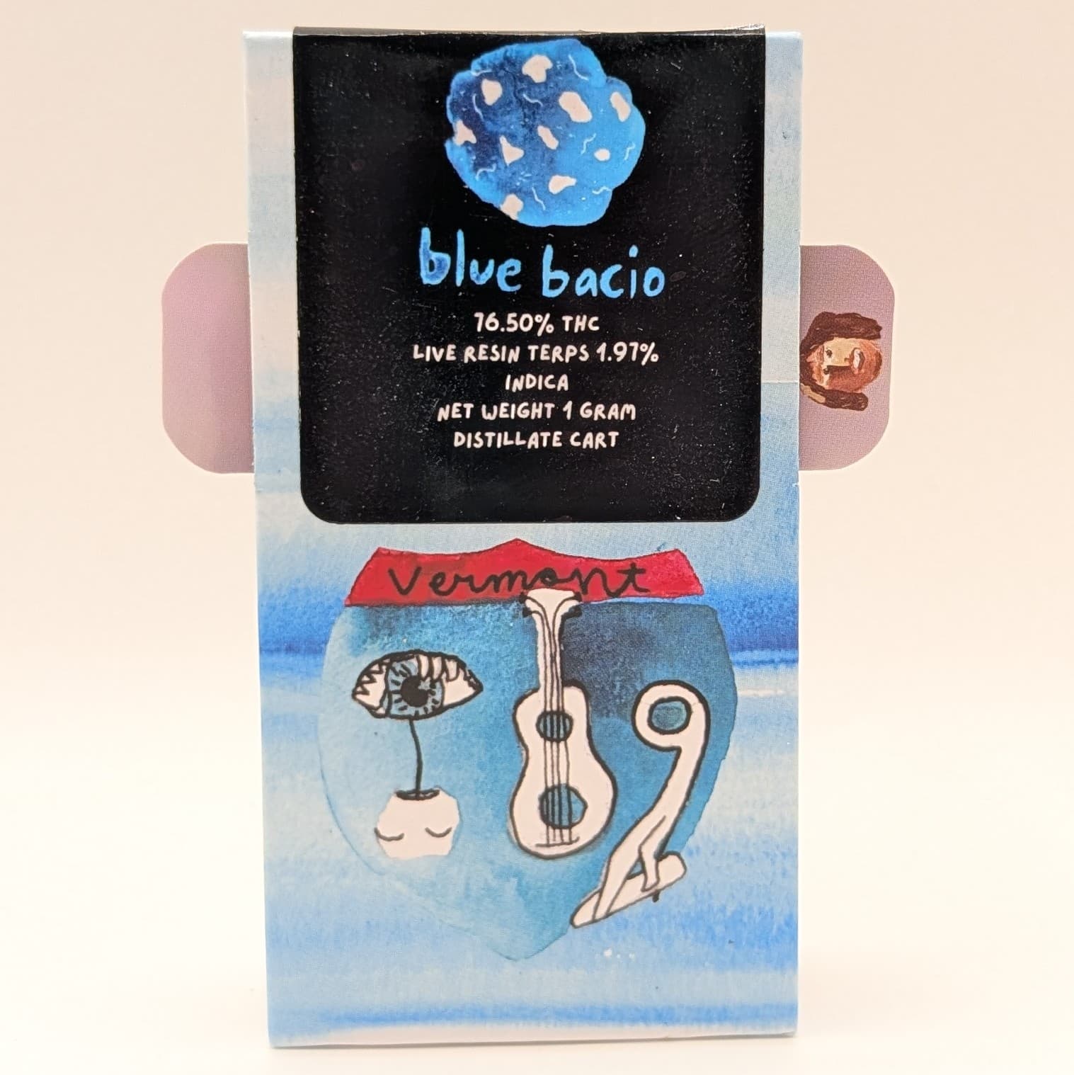 I-89 Blue Bacio 1g Cart