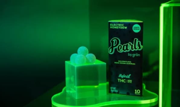 Grön Electric Honeydew Pearls Rosin - THC - Hybrid