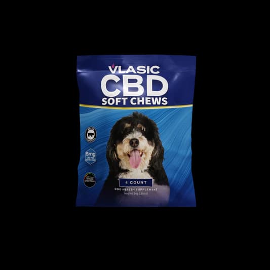 Vlasic Labs Dog Chews | Bacon | 20mg CBD | 4ct