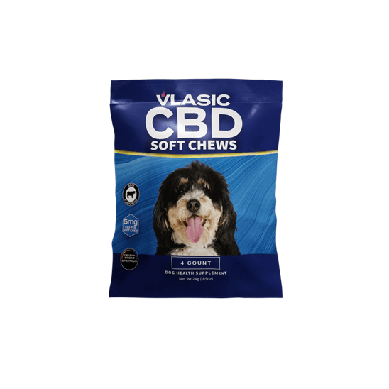 Vlasic Labs Dog Chews | Beef | 20mg CBD | 4ct
