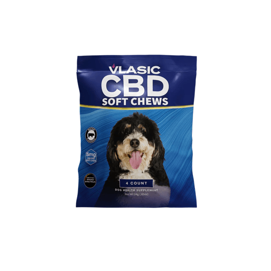 Vlasic Labs Mini Broad Spectrum CBD Dog Chews (Bacon Flavor) | 20mg