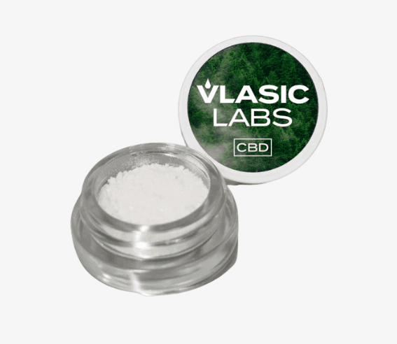 Vlasic Labs 1000mg CBG Isolate Jar