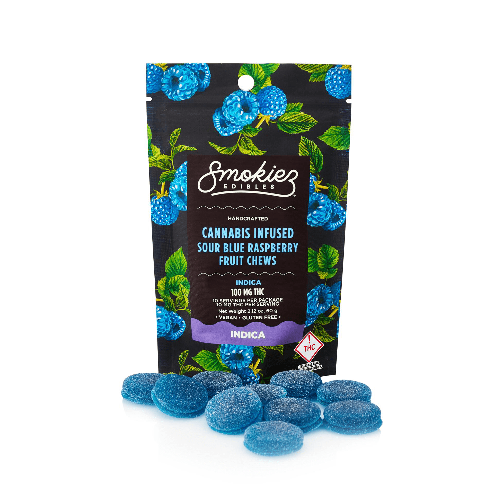 SMOKIEZ Sour Blue Raspberry (I)