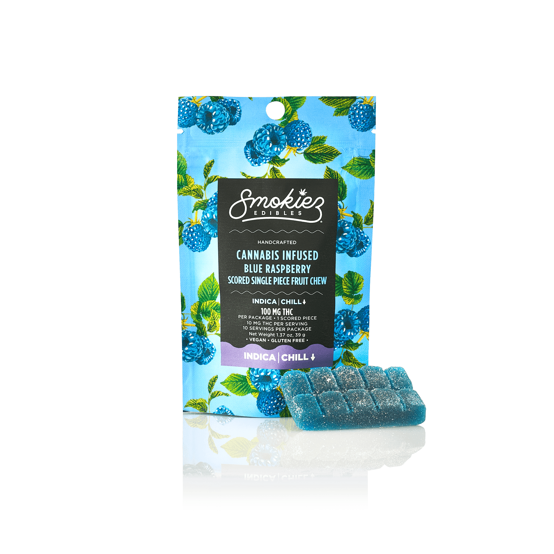 Smokiez Edibles Blue Raspberry