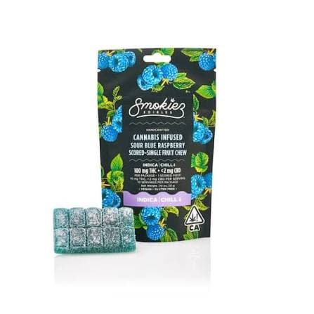 Smokiez Edibles Sour Blue Raspberry (I)