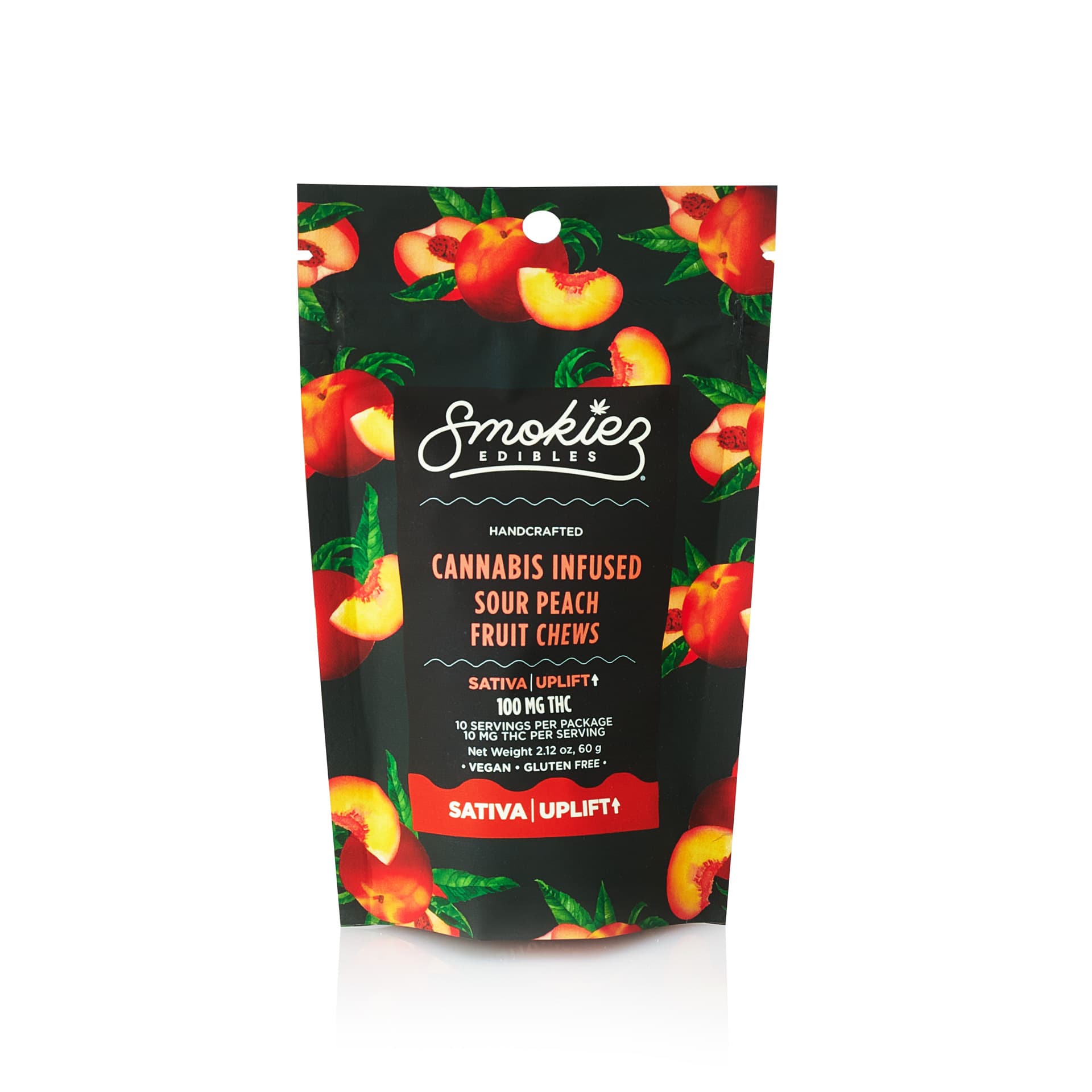 Smokiez Edibles Sour Peach Fruit Chews 20pk