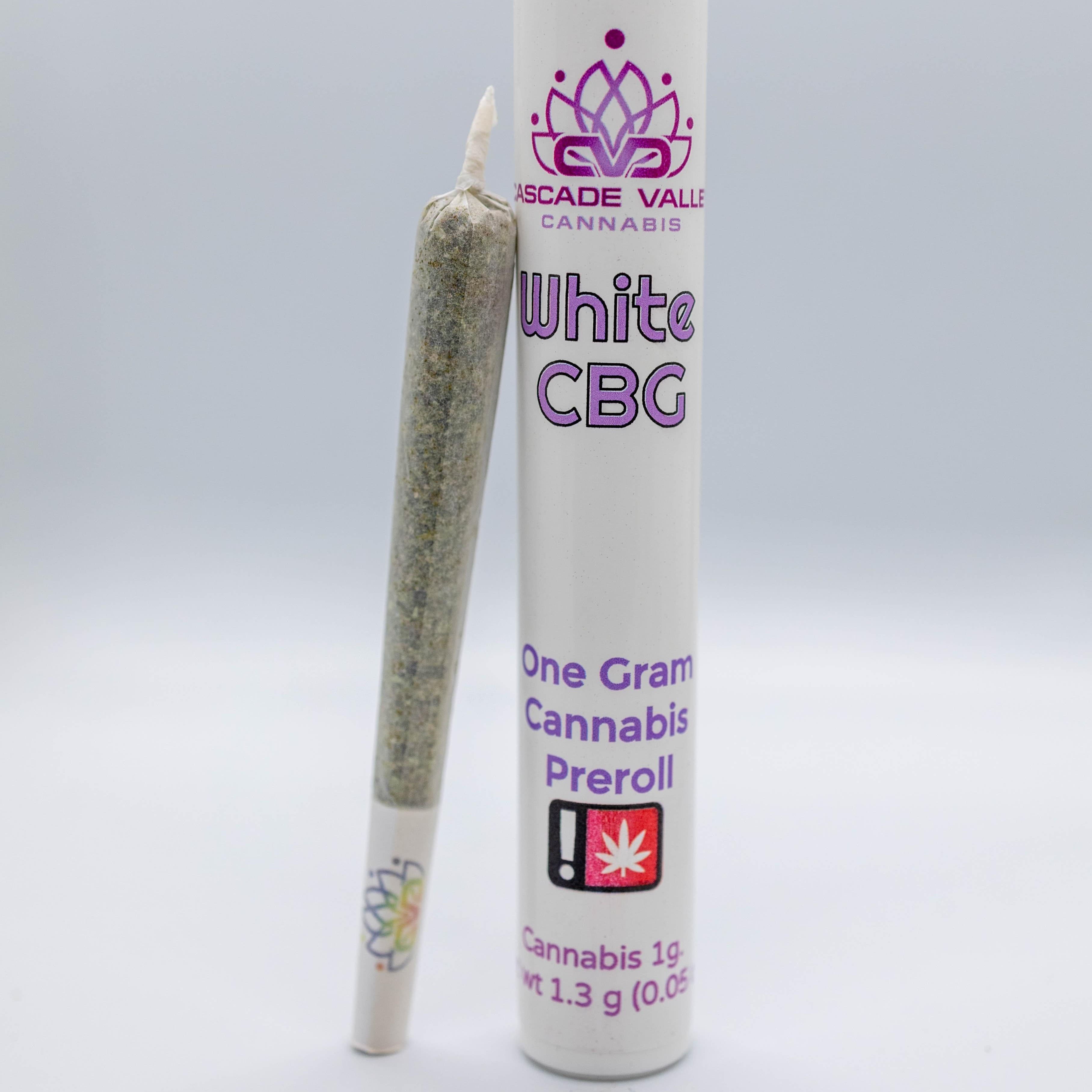 Cascade Valley Cannabis (CVC) CVC | White CBG Preroll
