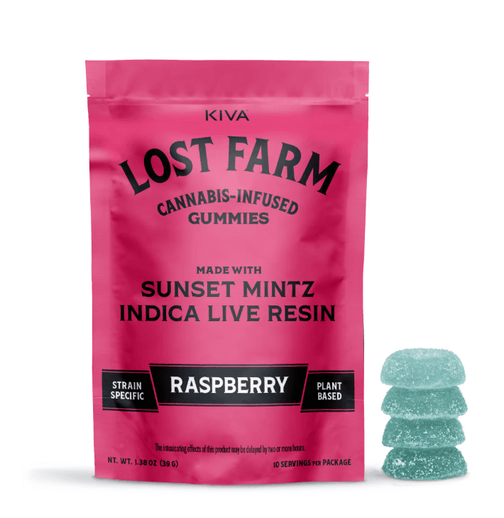 LOST FARMS RASPBERRY| LIVE RESIN | 10PK