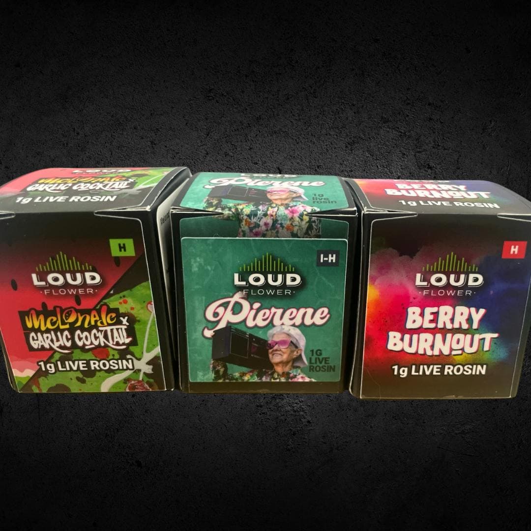 MI Loud - 1g Rosin Niche - Live Rosin