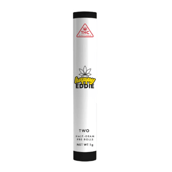 Happy Eddie 4 Degrees | 2 x 0.5g Pre-Rolls | 1g