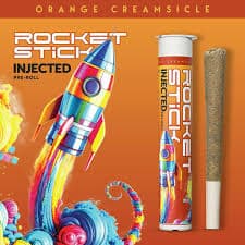 ROCKET Rocket Stick - 1.2g Injected Pre Roll - Orange Creamsicle