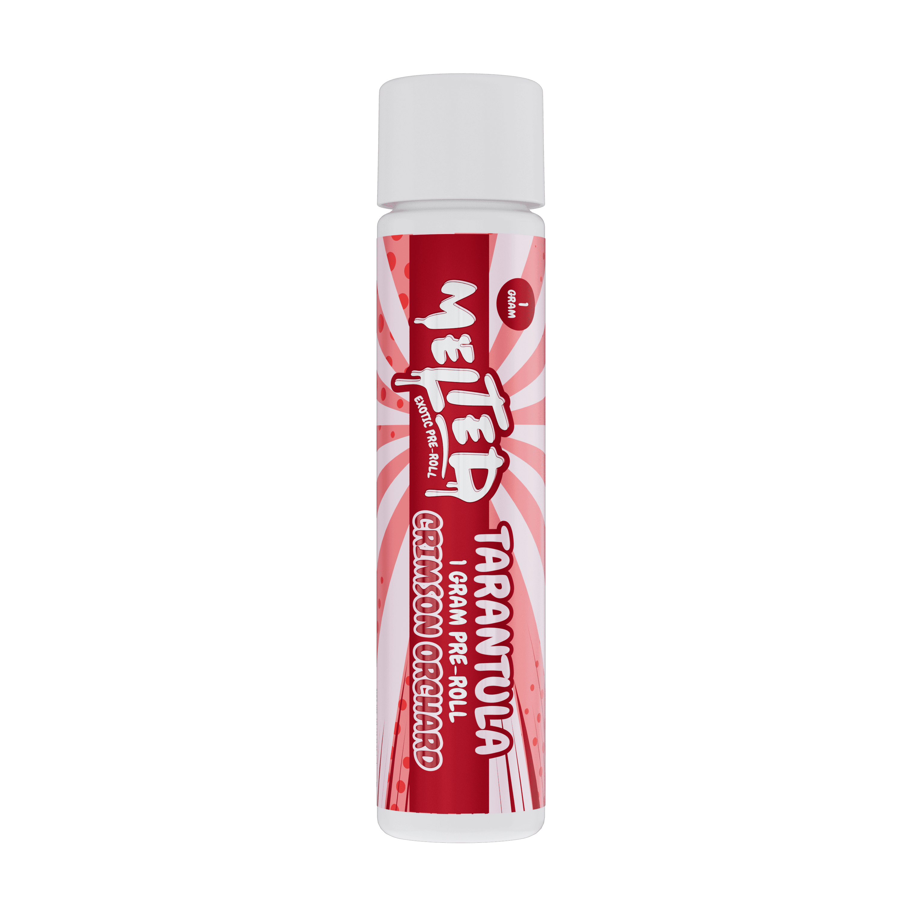 MELTED Melted - Tarantulas - 1g Preroll - Crimson Orchard