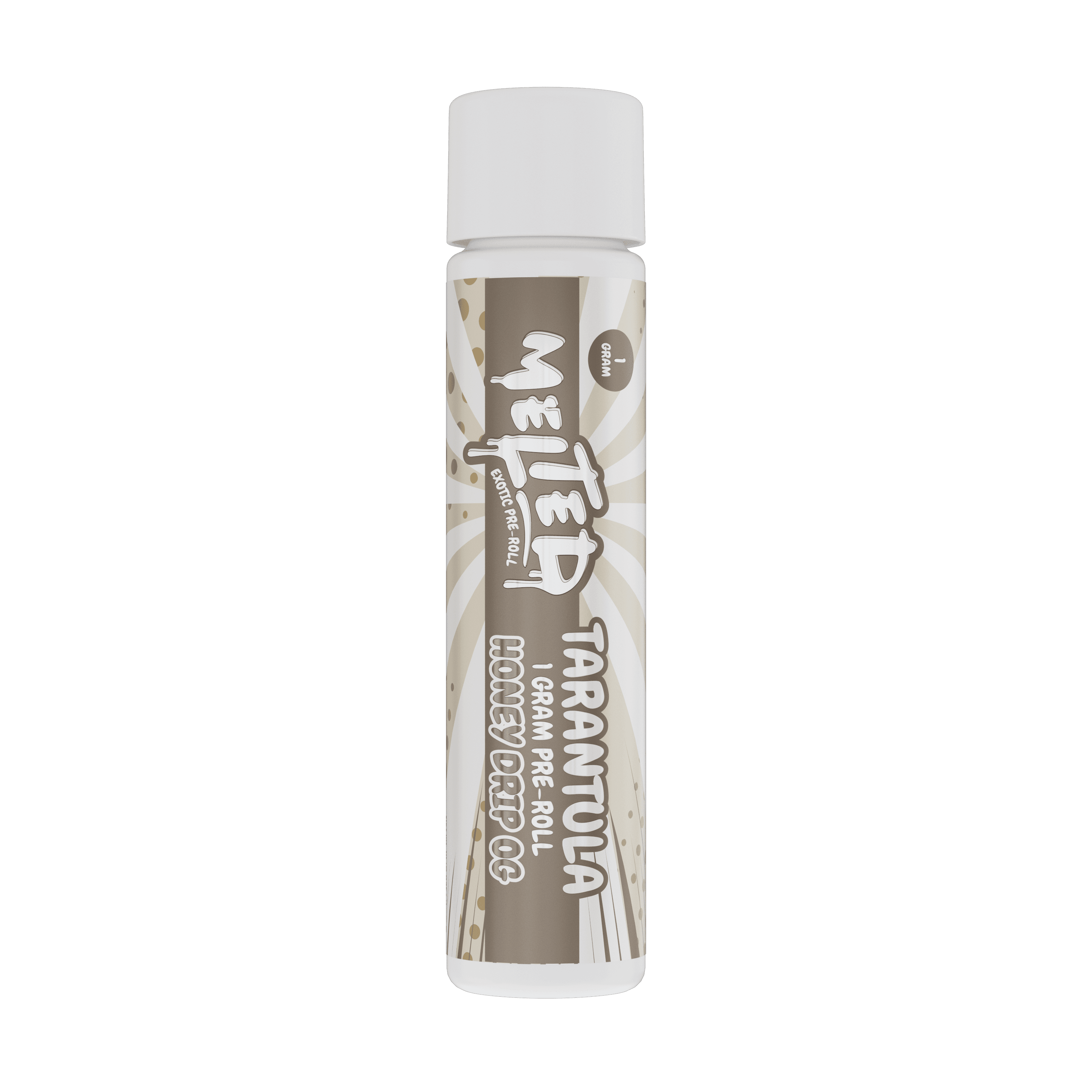MELTED Melted - Tarantulas - 1g Preroll - Honey Drip OG