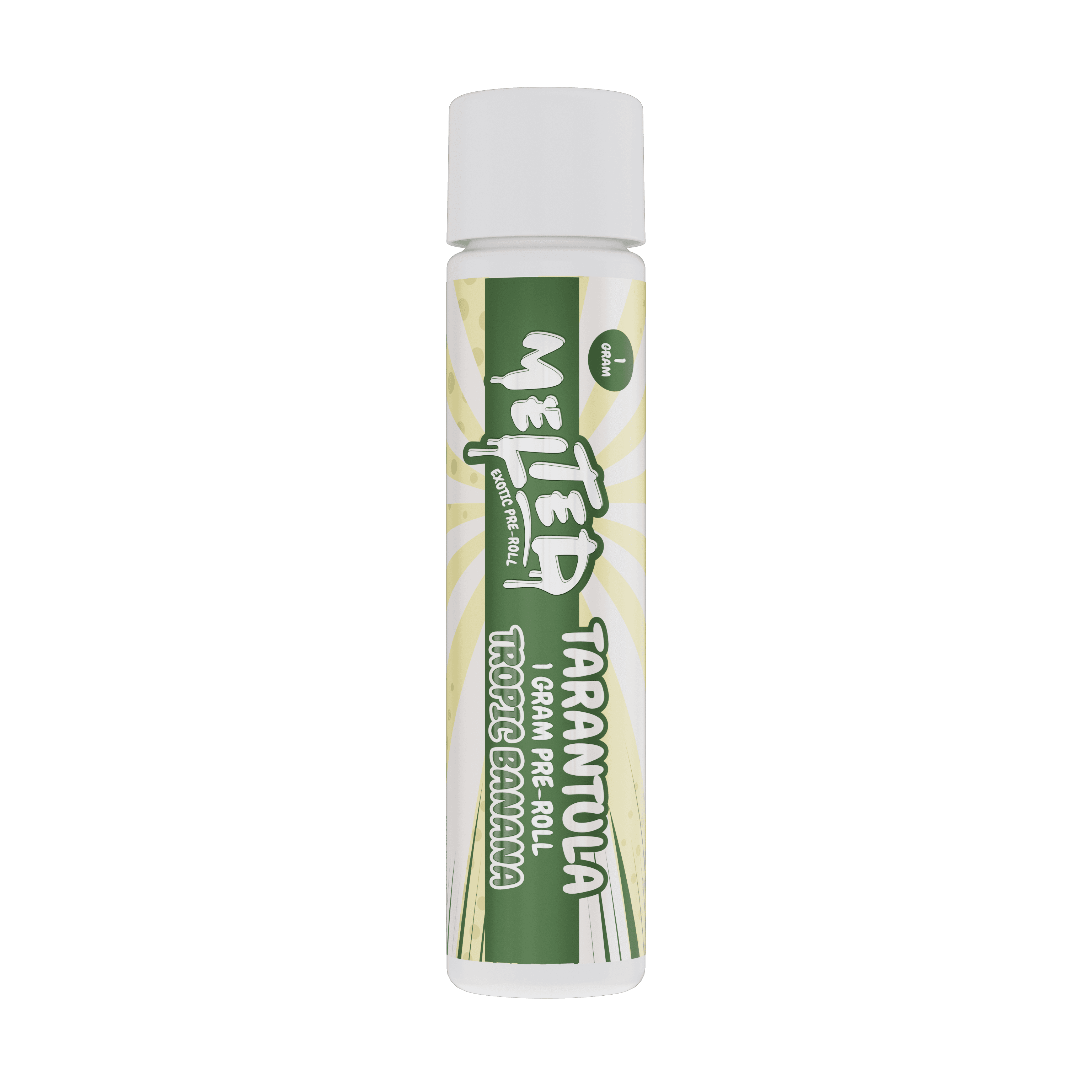 MELTED Melted - Tarantulas - 1g Preroll - Tropic Banana