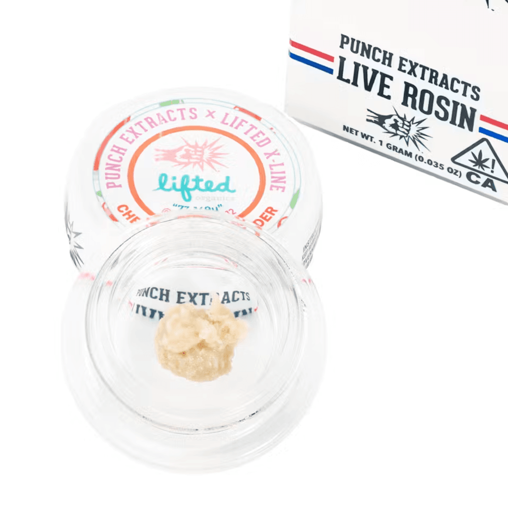 PUNCH EXTRACTS LIVE ROSIN BADDER - T4 - FORBIDDEN GUSHMINTZ 1G