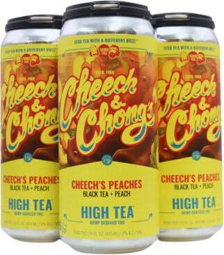Cheech & Chong 100mg Iced Tea - Cheech's Peaches