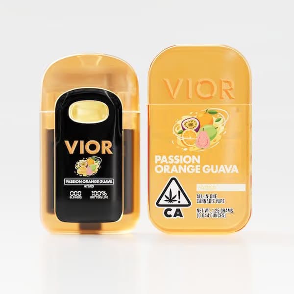 Vior Extracts Passion Orange Guava | 1.25g AIO Vapes