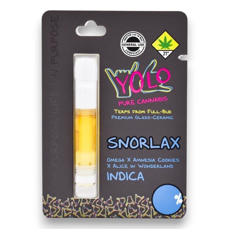 Yolo Snorlax - Ceramic Live Resin Cartridge