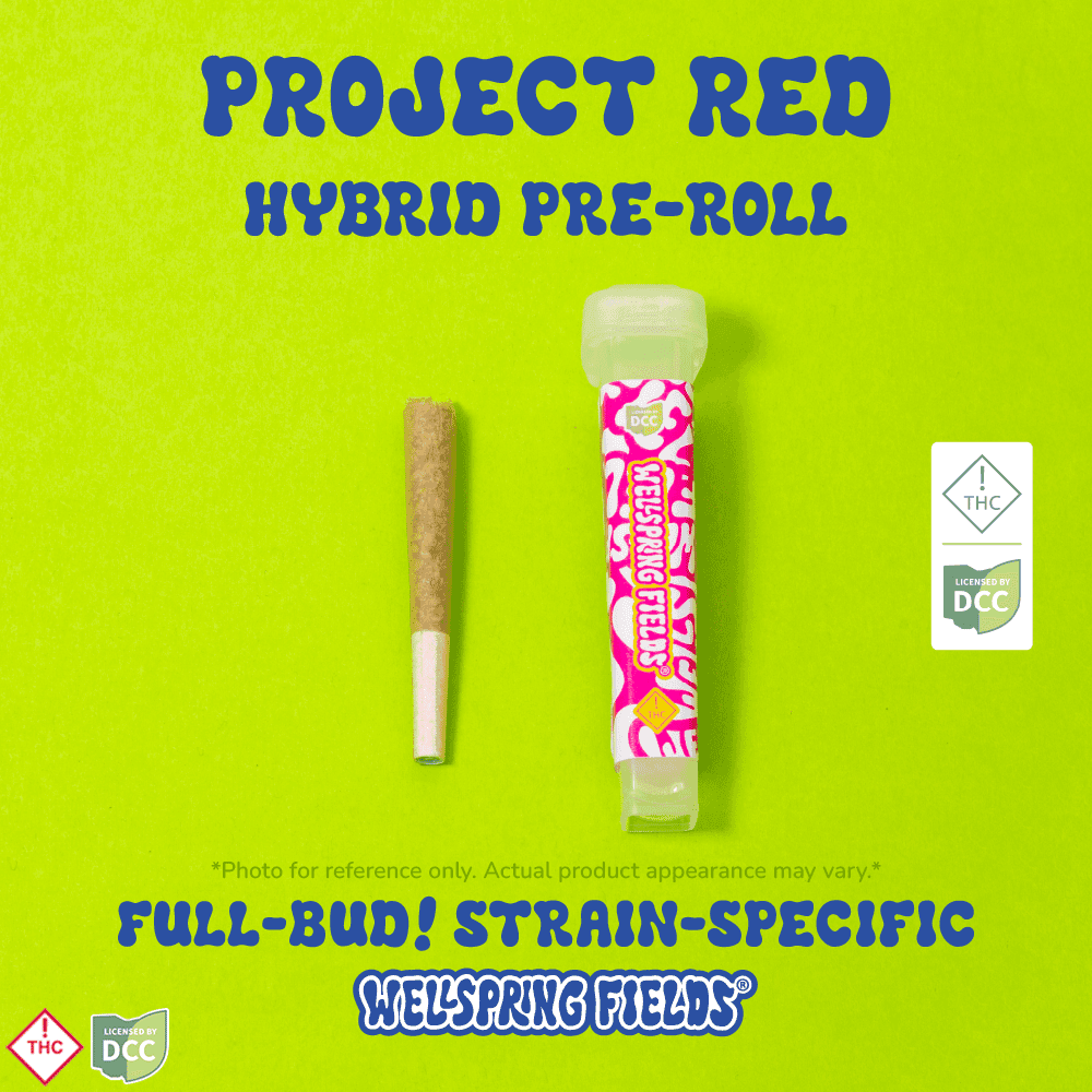 Wellspring Fields Project Red Preroll (.35g)