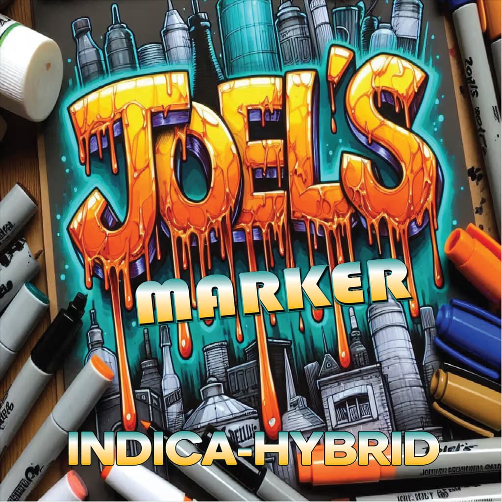 JOEL'S CANNABIS 3.5g Flower Jar (Joel's Marker)