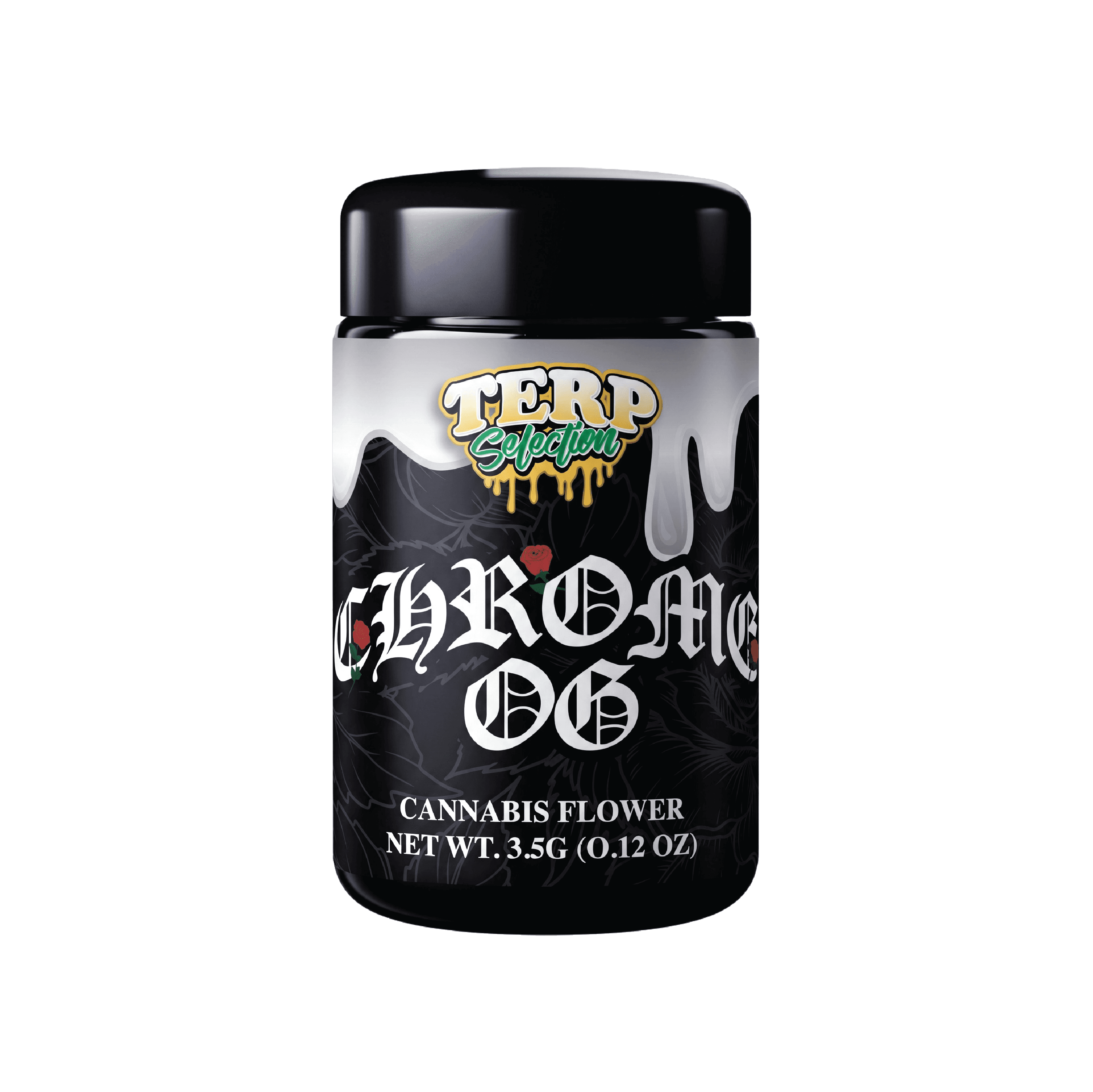 Terp Selection AAA Flower Jar | Chrome OG (S)
