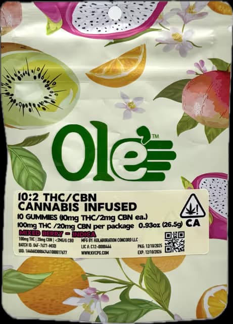 Ole' 4 Fingers Sleep Mixed Berry 10:2 THC:CBN