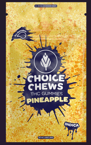 Choice Chews Choice Chews Pineapple (I) Gummies 5mg 20pk