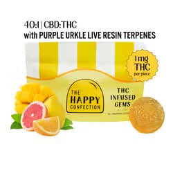 The Happy Confection™ Gummies | Peaceful Paradise 40:1 CBD:THC | 20ct | 00447