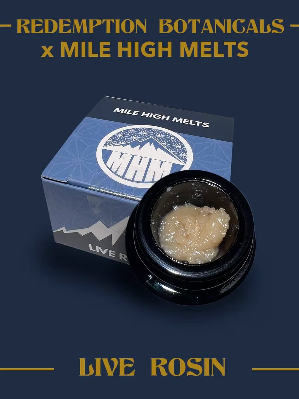 Mile High Melts MILE HIGH MELTS Live Rosin 1g: The Hive