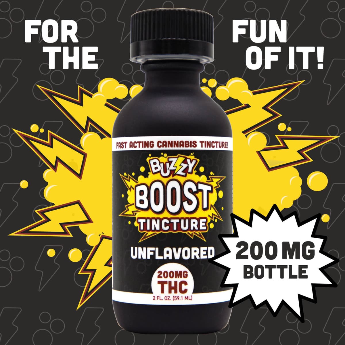 Buzzy Unflavored (200mg)