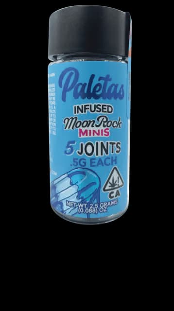 Paletas INFUSED PREROLL MULTIPACK - BLUE COOKIES MOONROCK MINIS - 2.5G