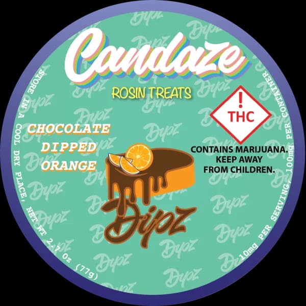 Candaze Dipped - Chocolate Orange