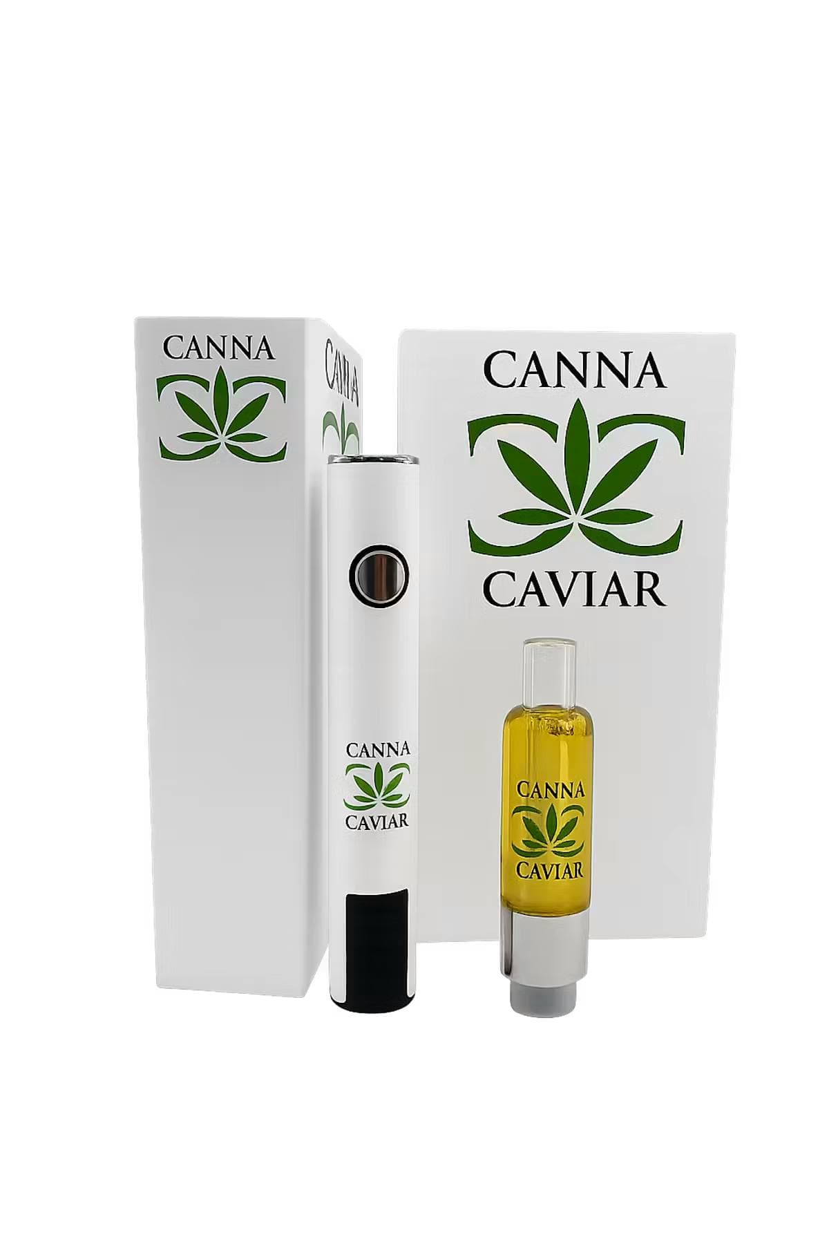 Canna Caviar Canna Caviar Vape Cart 1g Live Resin- Blue Cookies