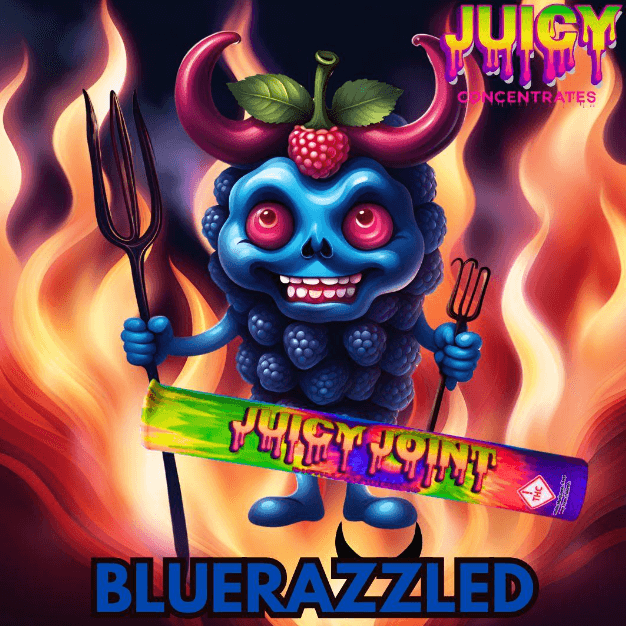 Juicy Juicy | Infused Pre-Roll - BlueRazzled | 1g