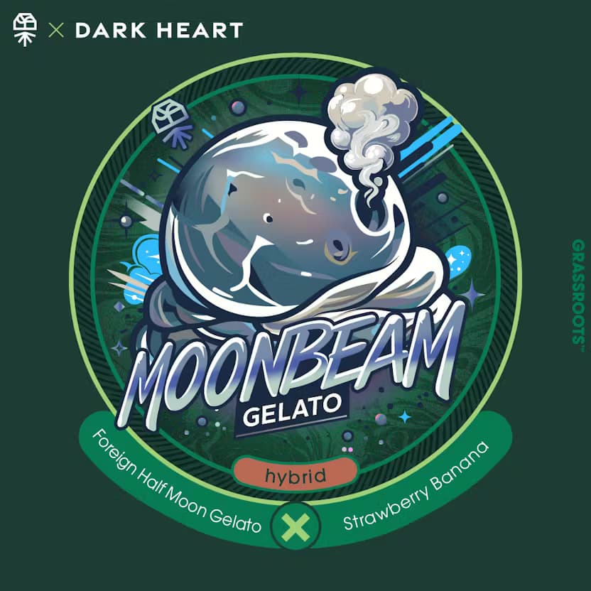 Dark Heart MoonBeam Gelato - Buds 14g